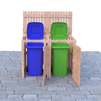 Shire Double Wheelie Bin Store - JJ Building Materials