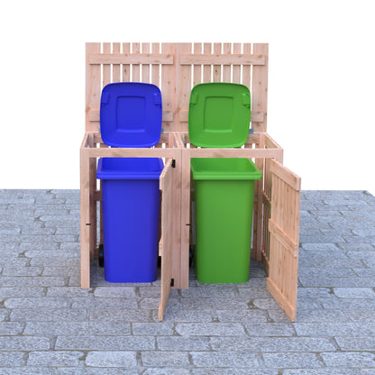 Shire Double Wheelie Bin Store - JJ Building Materials