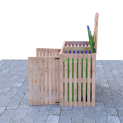 Shire Double Wheelie Bin Store - JJ Building Materials