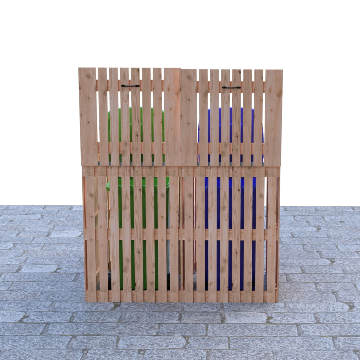 Shire Double Wheelie Bin Store - JJ Building Materials