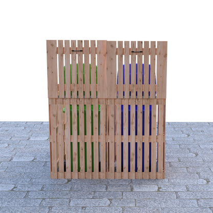 Shire Double Wheelie Bin Store - JJ Building Materials
