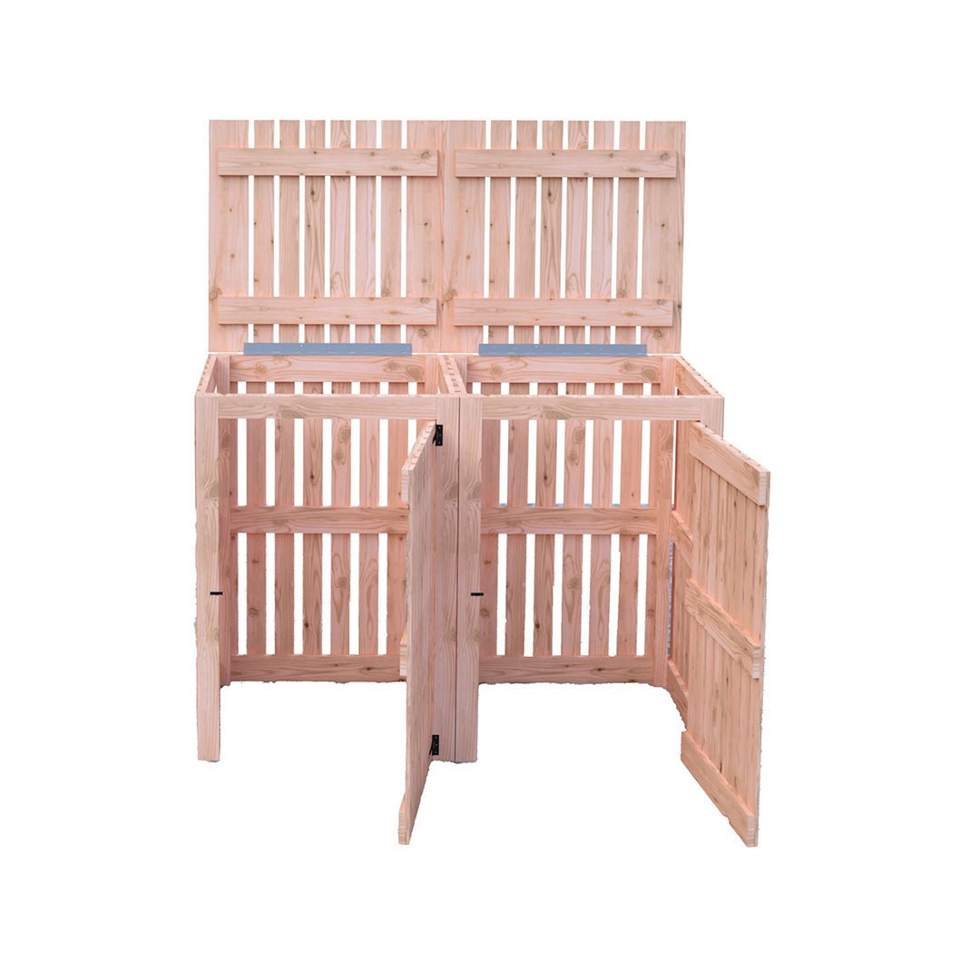 Shire Double Wheelie Bin Store - JJ Building Materials