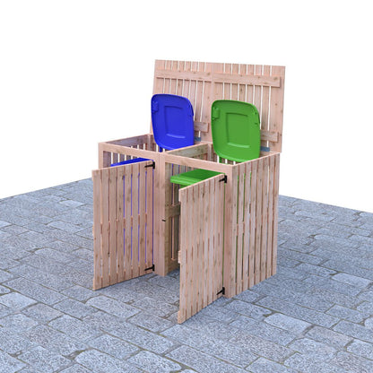 Shire Double Wheelie Bin Store - JJ Building Materials