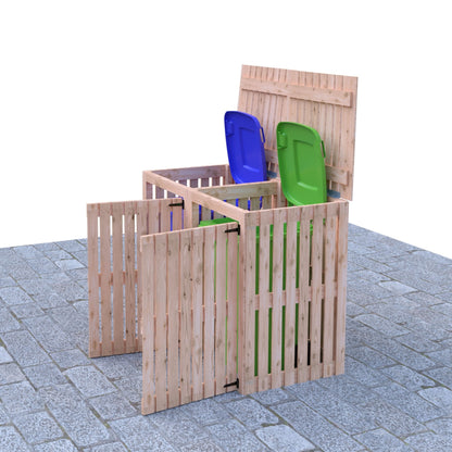 Shire Double Wheelie Bin Store - JJ Building Materials