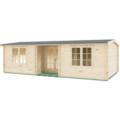 Shire Elveden Log Cabin With 44mm Log Thickness - JJ Building Materials