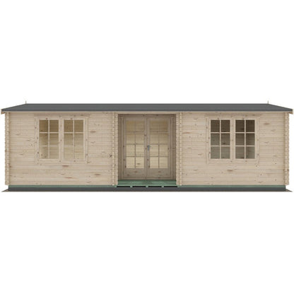 Shire Elveden Log Cabin With 44mm Log Thickness - JJ Building Materials
