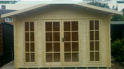 Shire Eppings Log Cabin With 28mm Log Thickness - JJ Building Materials