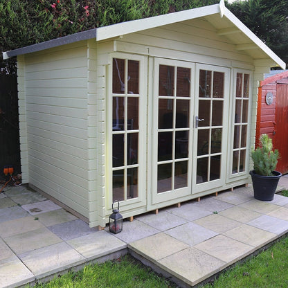 Shire Eppings Log Cabin With 28mm Log Thickness - JJ Building Materials