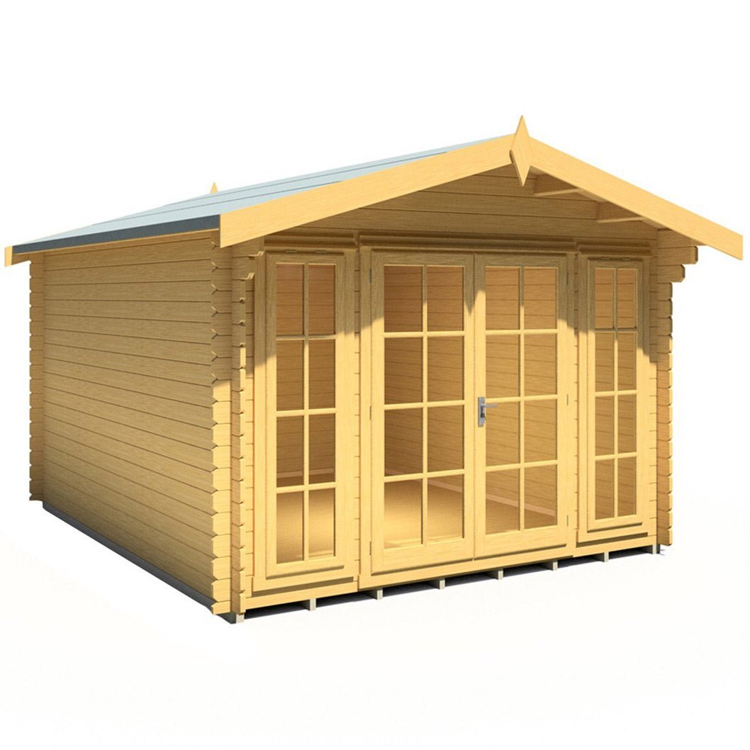 Shire Eppings Log Cabin With 28mm Log Thickness - JJ Building Materials