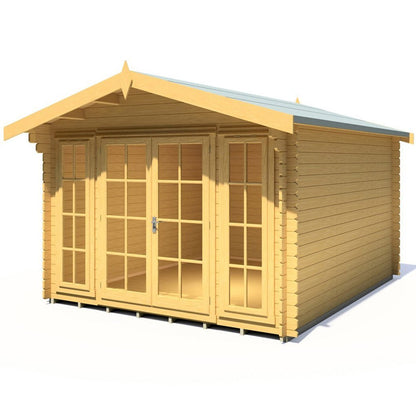 Shire Eppings Log Cabin With 28mm Log Thickness - JJ Building Materials