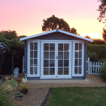 Shire Eppings Log Cabin With 28mm Log Thickness - JJ Building Materials