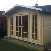 Shire Eppings Log Cabin With 28mm Log Thickness - JJ Building Materials