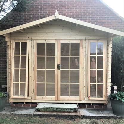 Shire Eppings Log Cabin With 28mm Log Thickness - JJ Building Materials