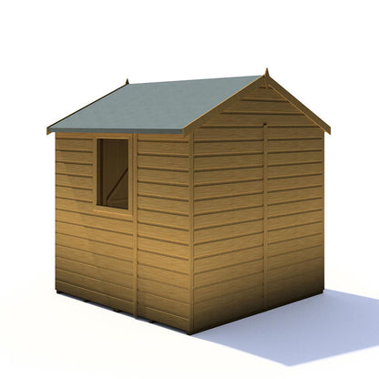 Shire Faroe 6x6ft Single Door T&G Apex Wooden Shed - JJ Building Materials