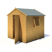 Shire Faroe 6x6ft Single Door T&G Apex Wooden Shed - JJ Building Materials