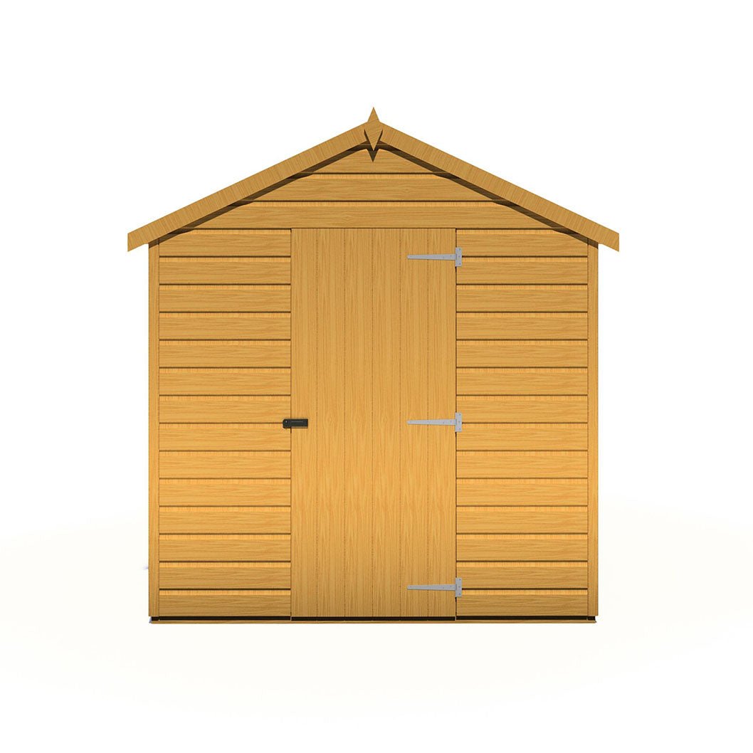 Shire Faroe 6x6ft Single Door T&G Apex Wooden Shed - JJ Building Materials