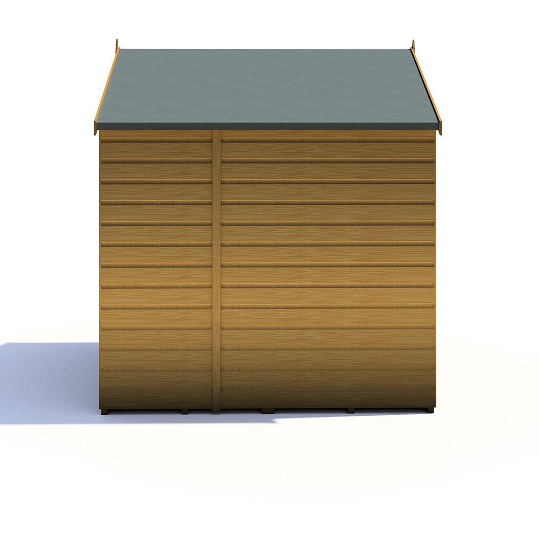 Shire Faroe 6x6ft Single Door T&G Apex Wooden Shed - JJ Building Materials