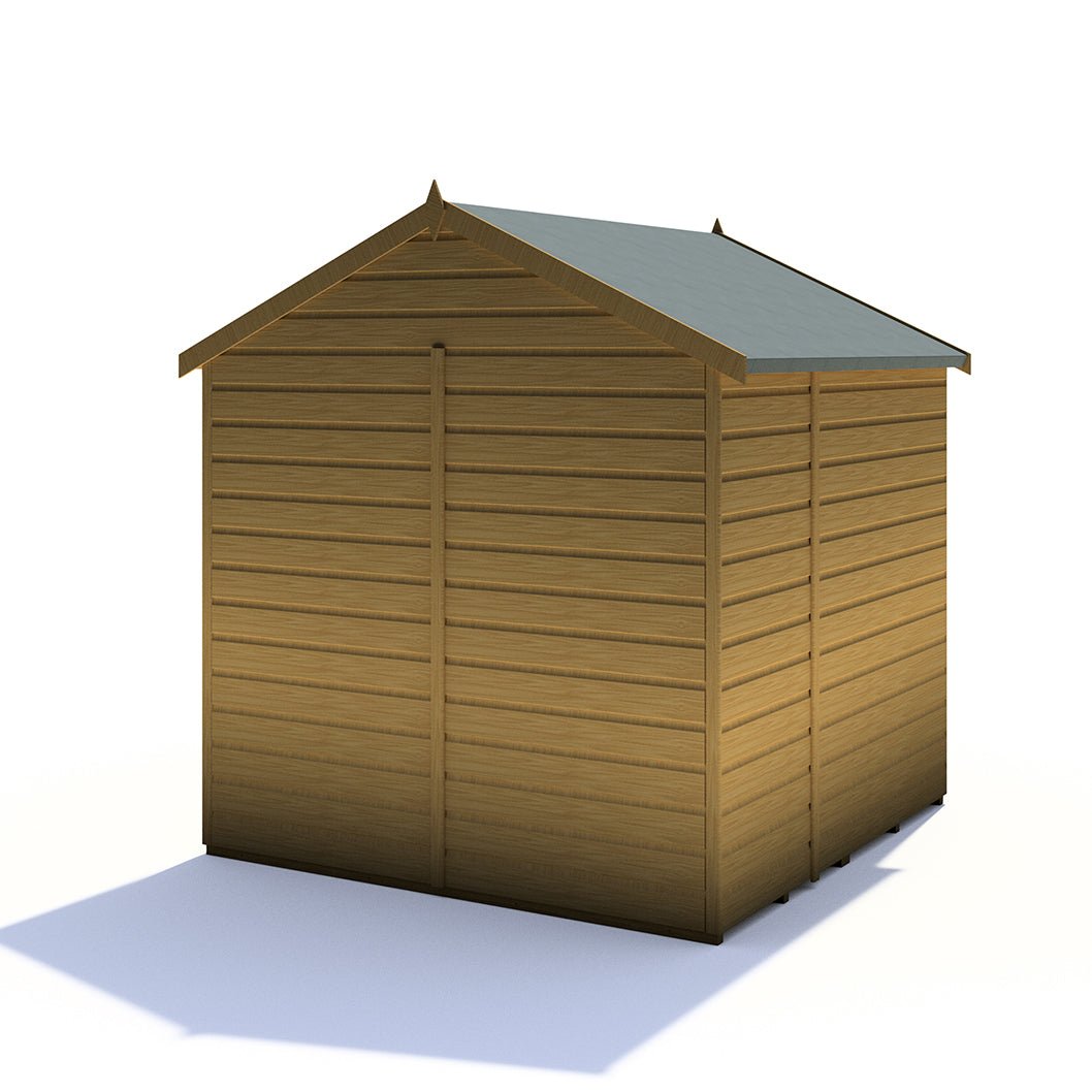 Shire Faroe 6x6ft Single Door T&G Apex Wooden Shed - JJ Building Materials