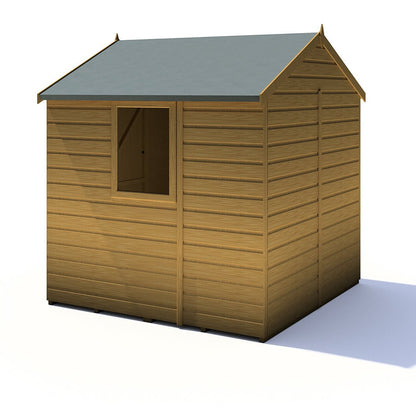 Shire Faroe 6x6ft Single Door T&G Apex Wooden Shed - JJ Building Materials