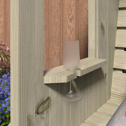 Shire Fern Nook 2 Seater Arbour Pressure Treated - JJ Building Materials