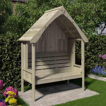 Shire Fern Nook 3 Seater Arbour Pressure Treated - JJ Building Materials