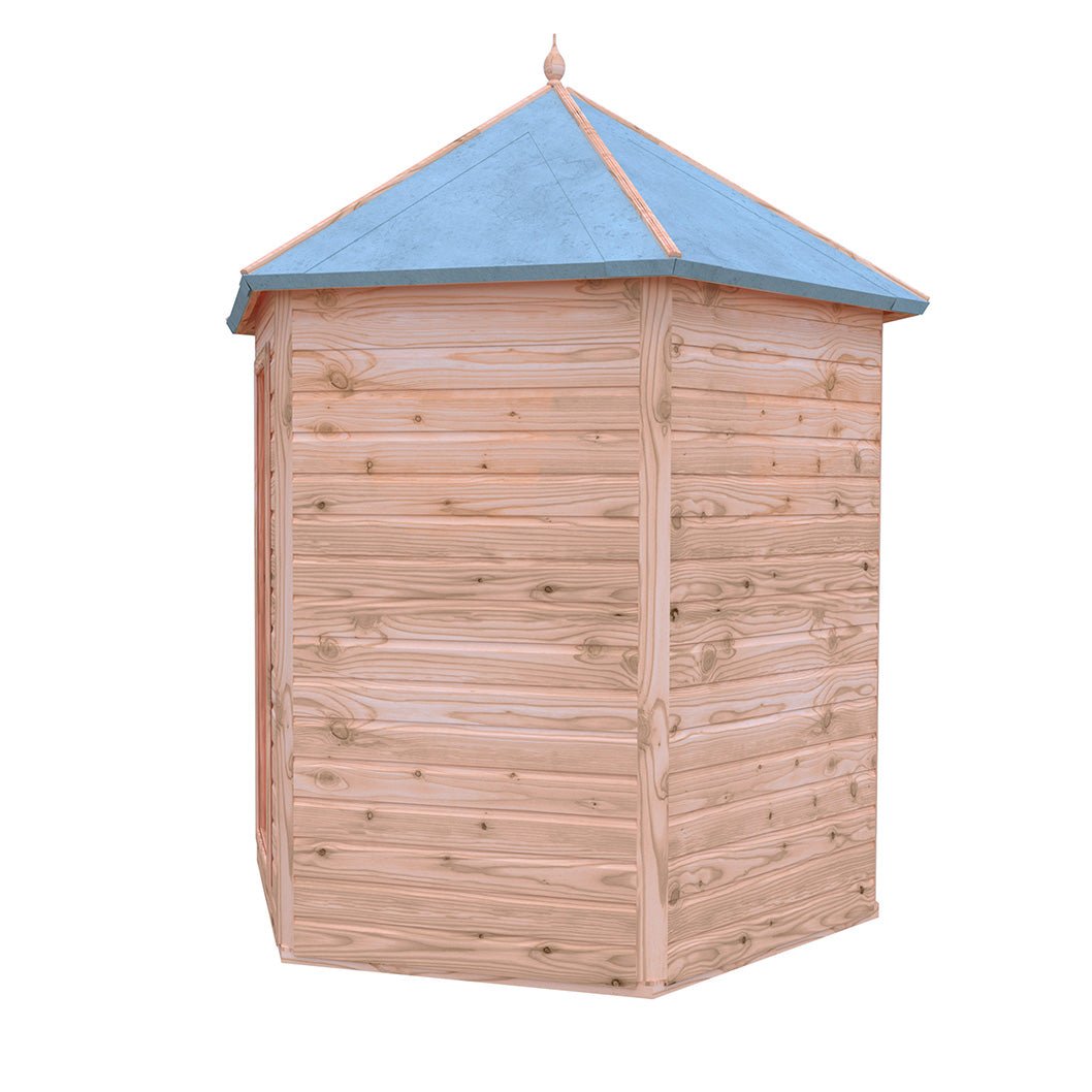 Shire Gazebo 7x6ft Single Door T&G Wooden Summerhouse - JJ Building Materials
