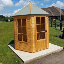Shire Gazebo 7x6ft Single Door T&G Wooden Summerhouse - JJ Building Materials