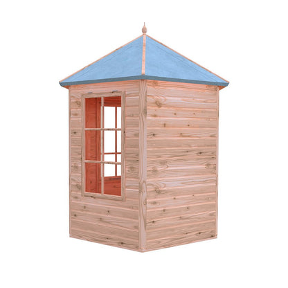 Shire Gazebo 7x6ft Single Door T&G Wooden Summerhouse - JJ Building Materials