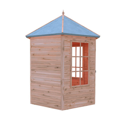 Shire Gazebo 7x6ft Single Door T&G Wooden Summerhouse - JJ Building Materials