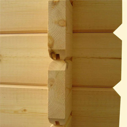 Shire Glenmore Log Cabin With 28mm Log Thickness - JJ Building Materials