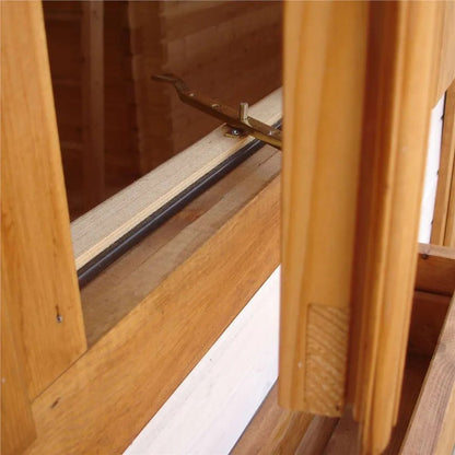 Shire Glenmore Log Cabin With 28mm Log Thickness - JJ Building Materials
