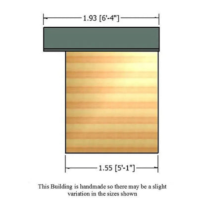 Shire Haddon 7x5ft Double Door T&G Wooden Summerhouse - JJ Building Materials