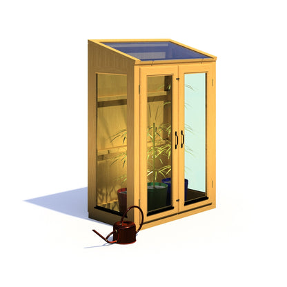 Shire Heydon Lean To Greenhouse 3 x 2ft - JJ Building Materials