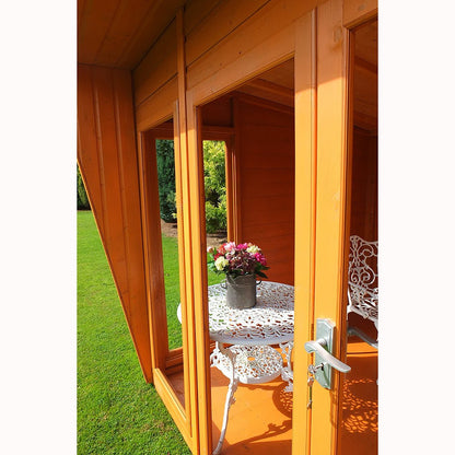 Shire Highclere Double Door T&G Modern Wooden Summerhouse - JJ Building Materials