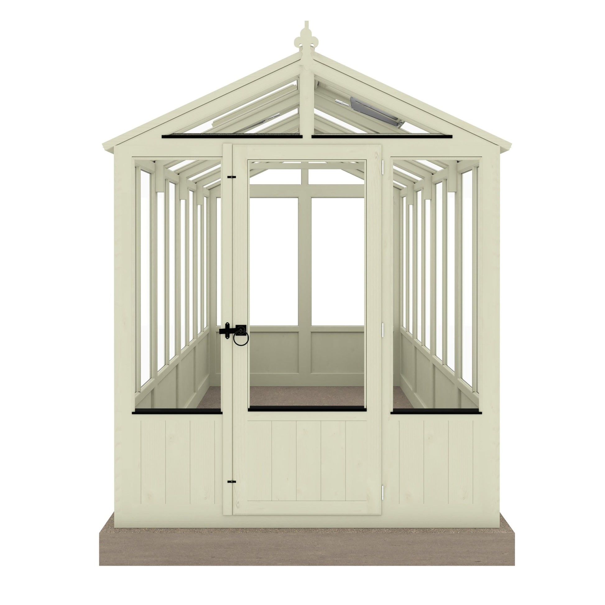 Shire Holkham Wooden 6 x 16ft Greenhouse - JJ Building Materials