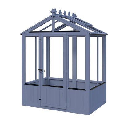 Shire Holkham Wooden 6 x 4ft Greenhouse - JJ Building Materials