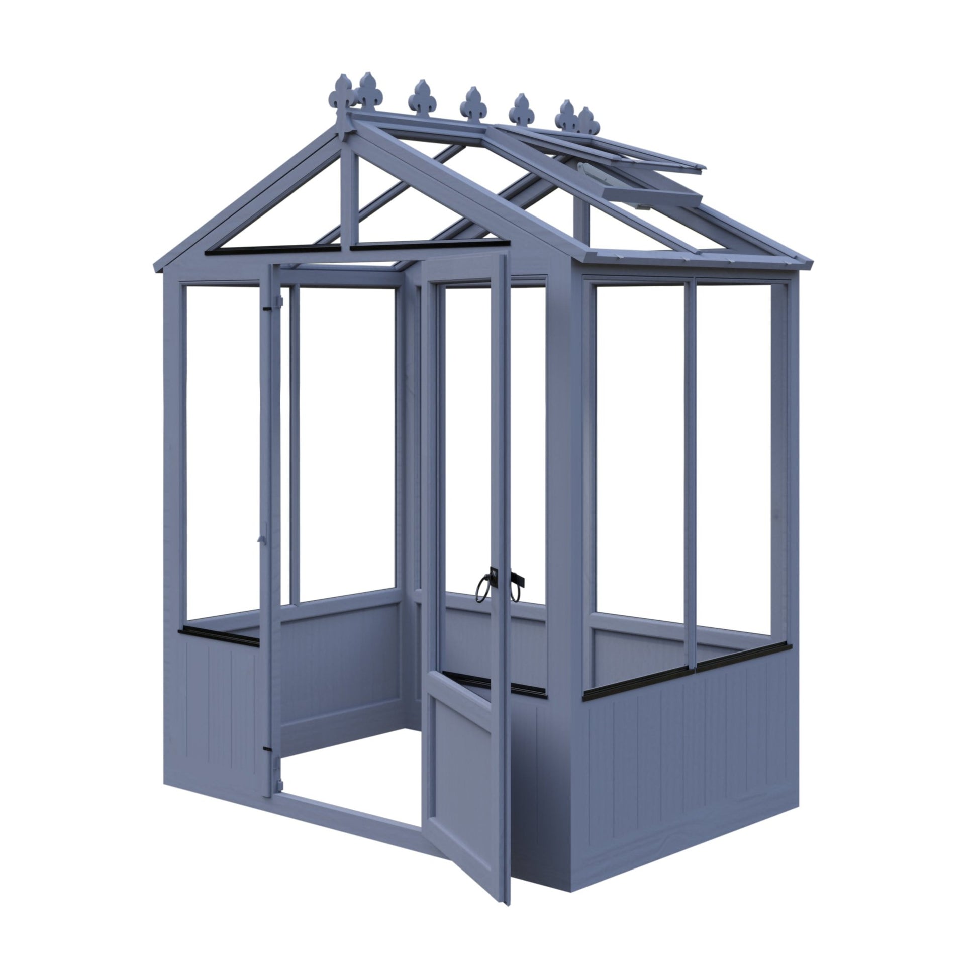 Shire Holkham Wooden 6 x 4ft Greenhouse - JJ Building Materials