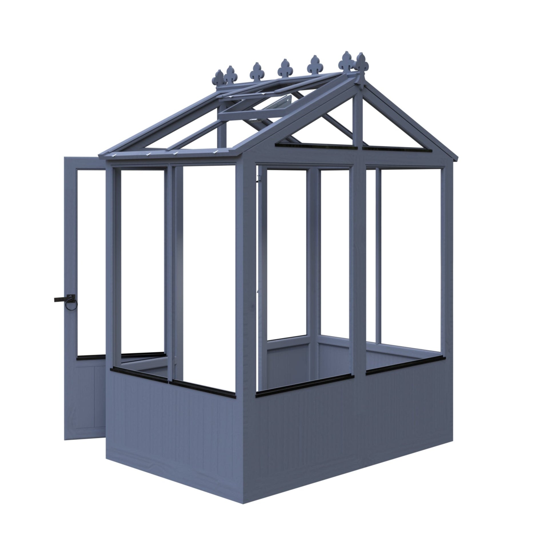 Shire Holkham Wooden 6 x 4ft Greenhouse - JJ Building Materials