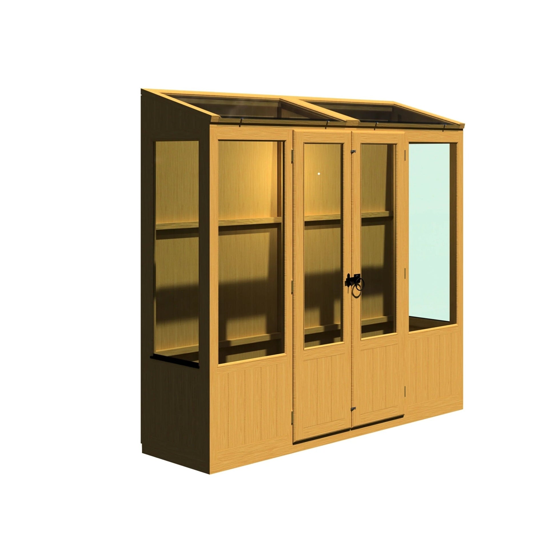 Shire Holme Wooden 7 x 3ft Greenhouse - JJ Building Materials