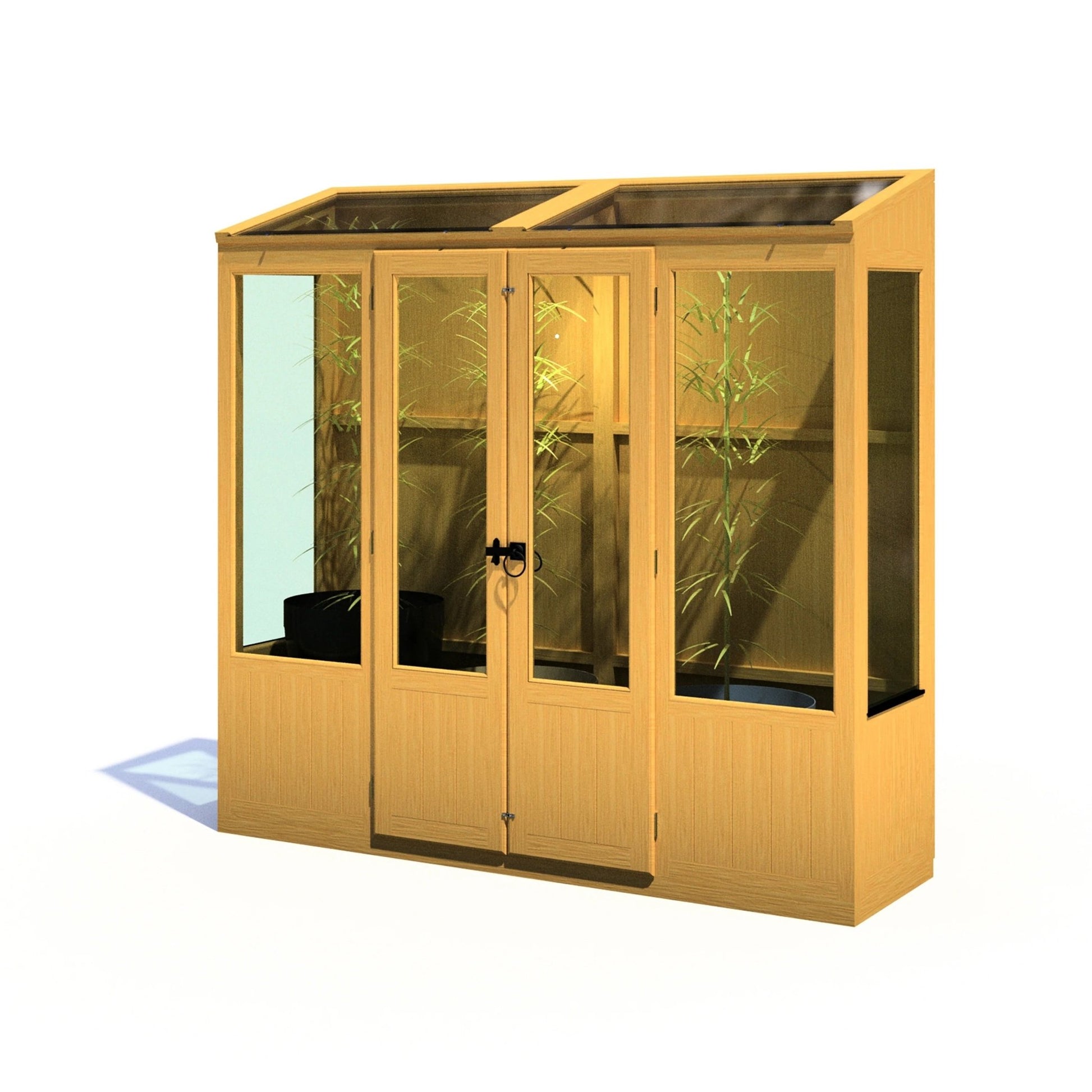Shire Holme Wooden 7 x 3ft Greenhouse - JJ Building Materials