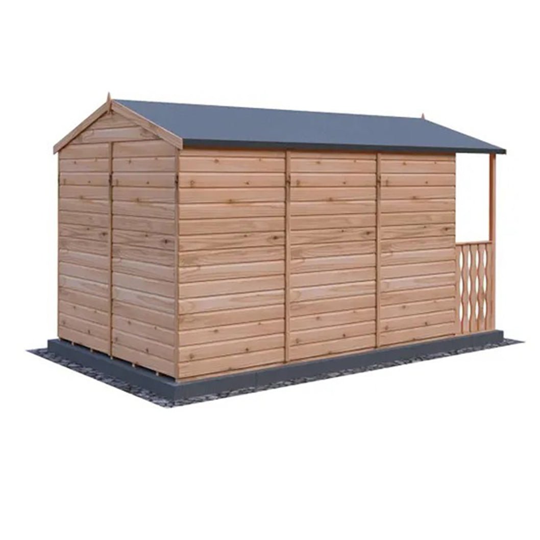 Shire Kensington 7x10ft Double Door T&G Wooden Summerhouse - JJ Building Materials