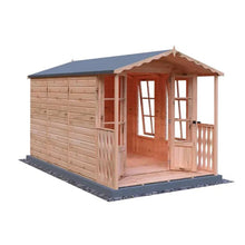 Shire Kensington 7x10ft Double Door T&G Wooden Summerhouse - JJ Building Materials