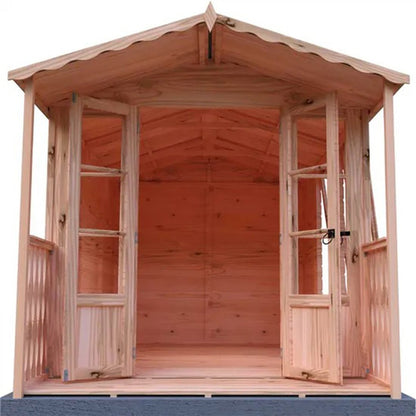 Shire Kensington 7x10ft Double Door T&G Wooden Summerhouse - JJ Building Materials