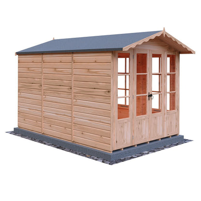 Shire Kensington 7x10ft Double Door T&G Wooden Summerhouse - JJ Building Materials