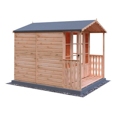 Shire Kensington 7x7ft Double Door T&G Wooden Summerhouse - JJ Building Materials