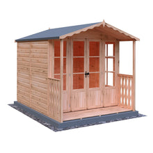 Shire Kensington 7x7ft Double Door T&G Wooden Summerhouse - JJ Building Materials