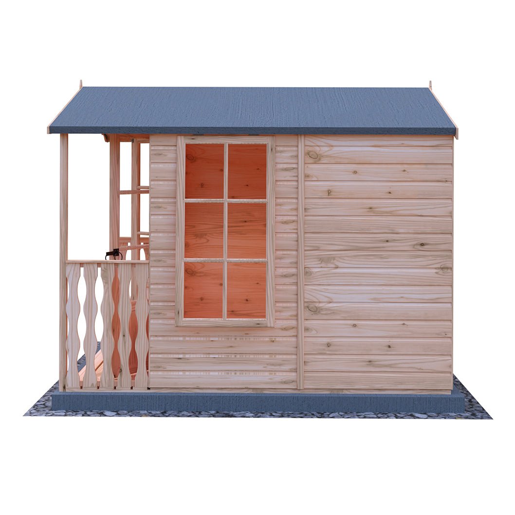 Shire Kensington 7x7ft Double Door T&G Wooden Summerhouse - JJ Building Materials