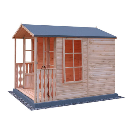 Shire Kensington 7x7ft Double Door T&G Wooden Summerhouse - JJ Building Materials