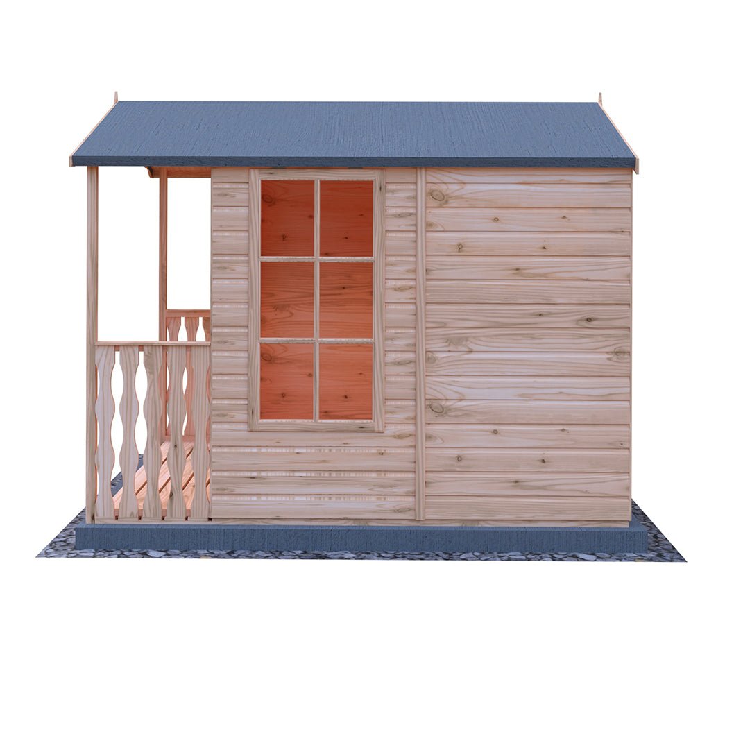 Shire Kensington 7x7ft Double Door T&G Wooden Summerhouse - JJ Building Materials