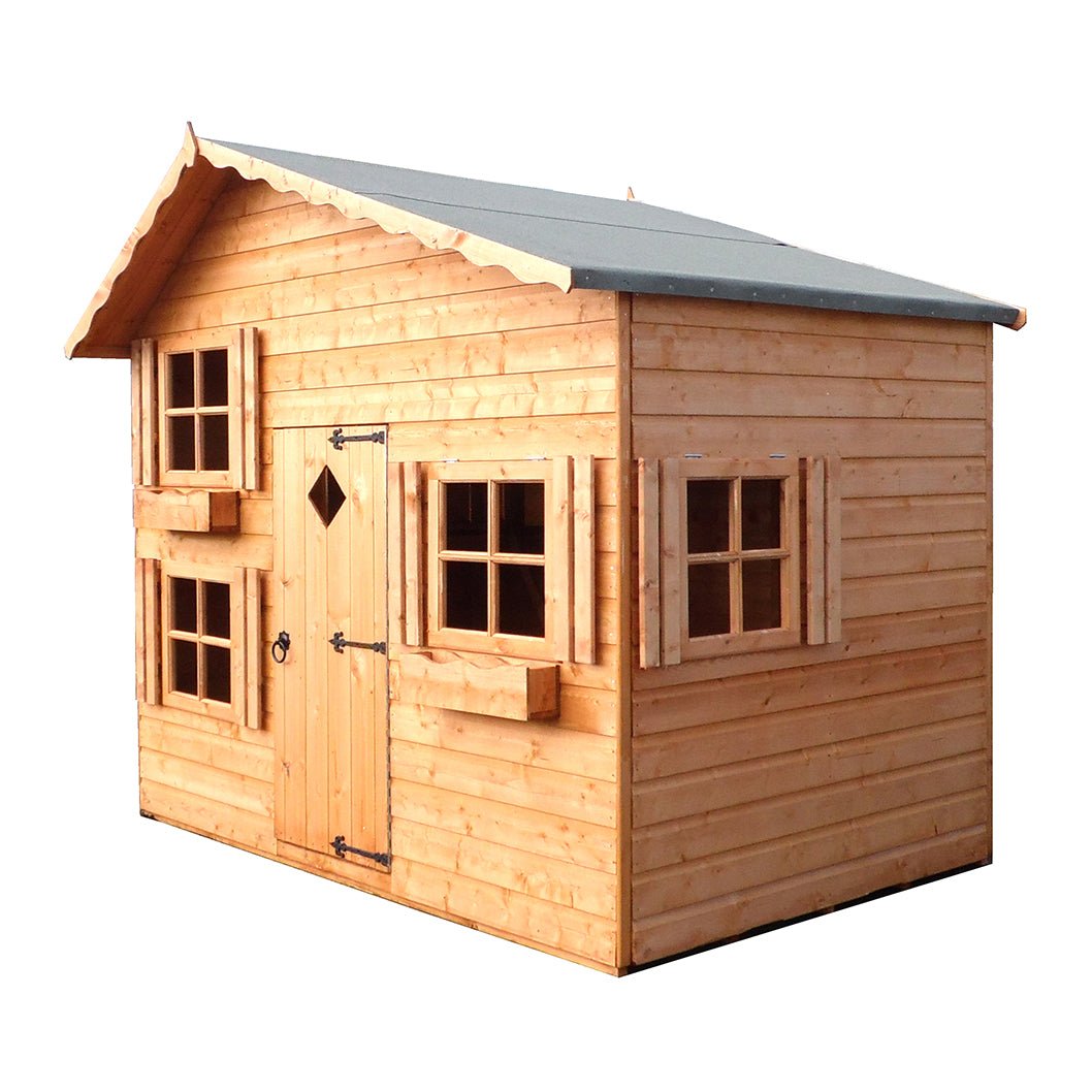 Shire Loft 8x6ft Kids Playhouse - JJ Building Materials